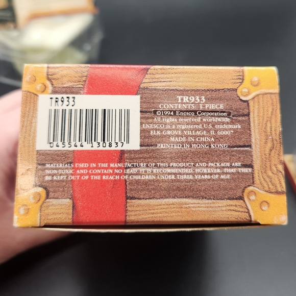 Vtg. Enesco Treasury of Christmas Ornaments Seedlings Greetings Ornament TR933 - Picture 13 of 16